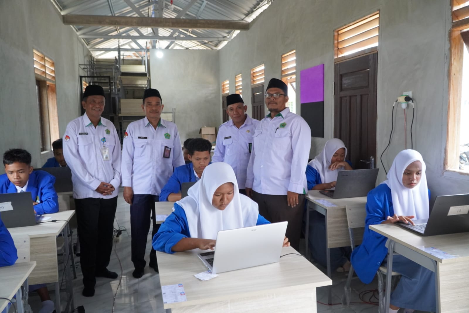 MA Bina Ul Muhajirin Tunjukkan Kesiapan Digital Lewat ANBK 2025